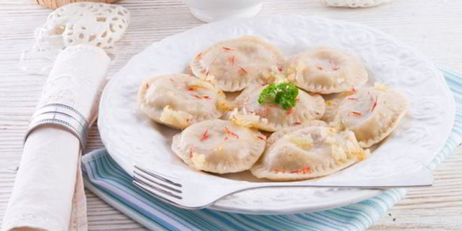 Рецепт вареников с гречкой и грибами