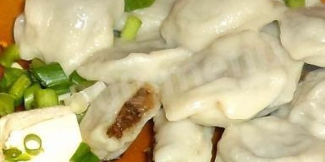 Рецепт вареников с грибами