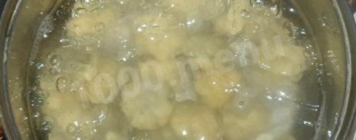 Шаг 9: вареников с грибами