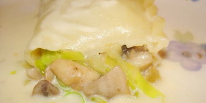 Рецепт вареников с капустой и грибами