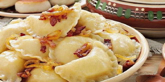 Рецепт вареников с картофелем и грибами