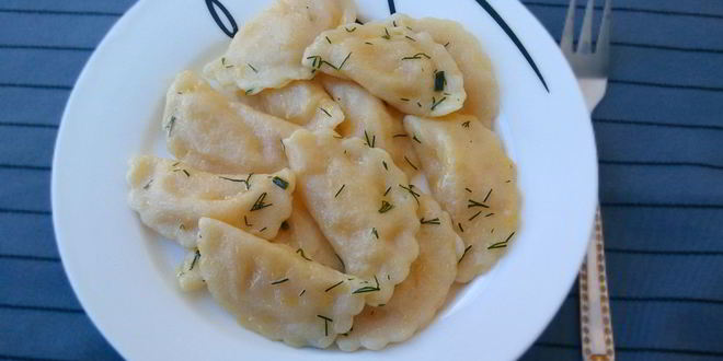 Рецепт вареников с картофелем