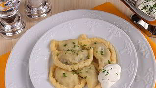 Рецепт Вареников с картошкой и грибами