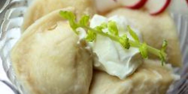 Рецепт вареников с картошкой и жареными грибами