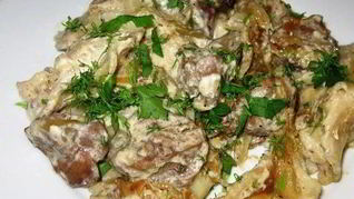 Рецепт Вареников с картошкой в горшочках