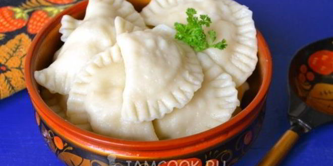 Рецепт вареников с курицей