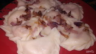 Рецепт Вареников с квашенной капустой