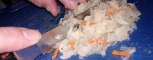 Шаг 1: вареников с квашенной капустой