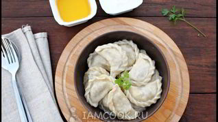 Рецепт Вареников с квашеной капустой и фаршем