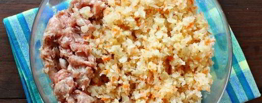 Шаг 10: вареников с квашеной капустой и фаршем