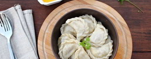 Шаг 14: вареников с квашеной капустой и фаршем