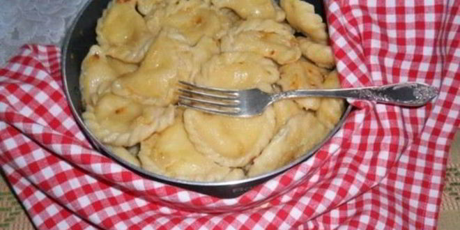 Рецепт вареников с морепродуктами