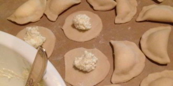 Рецепт вареников с начинкой из творога