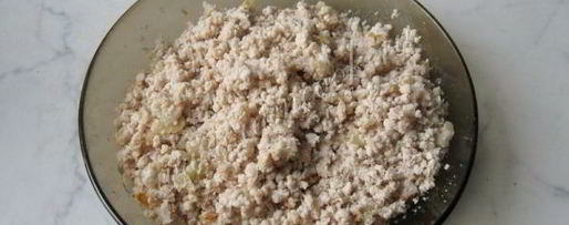 Шаг 7: вареников с отварным мясом