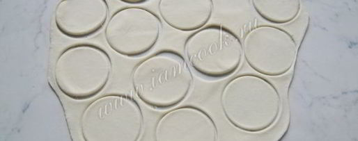 Шаг 8: вареников с отварным мясом