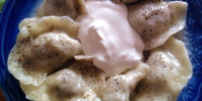 Рецепт вареников с печенью