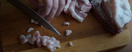 Шаг 1: вареников с рубленой картошкой и прослойкой