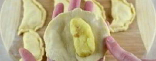 Шаг 7: вареников с салом и картошкой