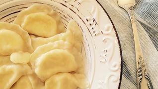 Рецепт Вареников с сулугуни