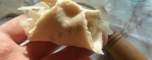 Шаг 6: вареников с сырой картошкой постные