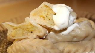 Рецепт Вареников с сырой картошкой