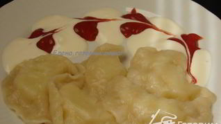 Рецепт Вареников с сырым картофелем и сырно-картофельные