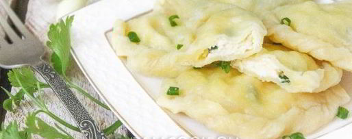 Шаг 12: вареников с творогом и зеленым луком