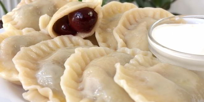 Рецепт вареников с вишнями