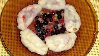 Рецепт Вареников со смородиной