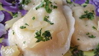 Рецепт Заварного теста для вареников с картошкой