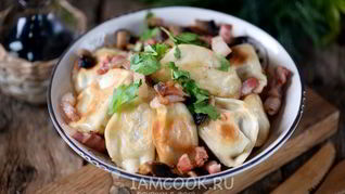 Рецепт Жареных вареников с картошкой