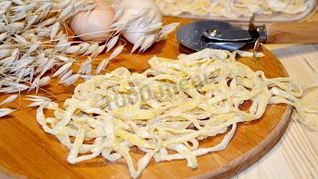 Рецепт Яичной лапши домашней