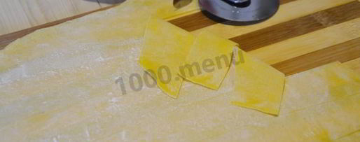 Шаг 16: яичной лапши домашней