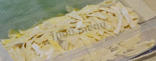 Шаг 19: яичной лапши домашней