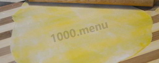 Шаг 9: яичной лапши домашней