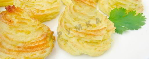 Шаг 8: запеченного картофельного пюре