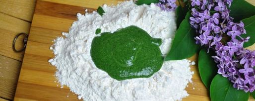 Шаг 2: зеленой домашней лапши с крапивой