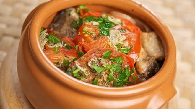 Рецепт Домашнего жаркого из свинины в горшочке