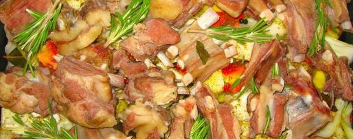 Шаг 2: домашнего жаркого с бараниной