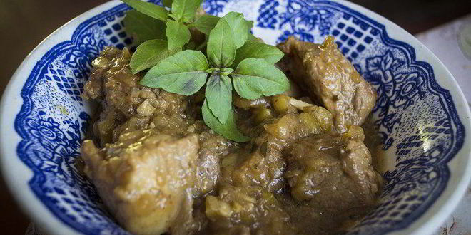 Рецепт овощного жаркого с ребрышками