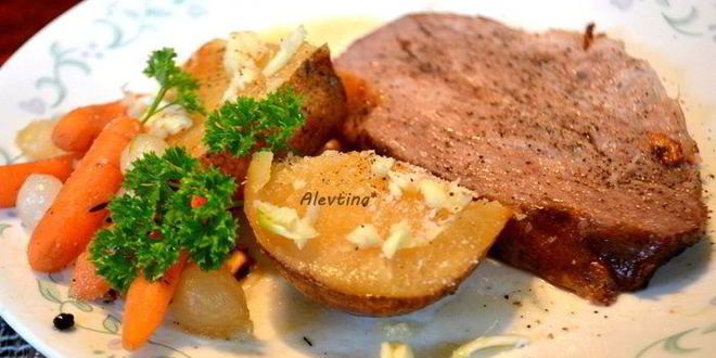 Рецепт свиного жаркого