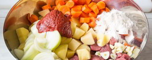 Шаг 5: сытного жаркого из говядины