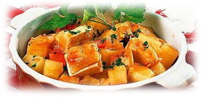 Рецепт жаркого из баранины со стручковой фасолью