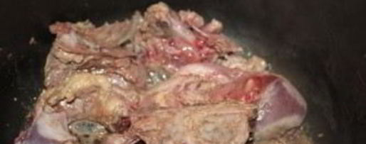 Шаг 5: жаркого из дикой утки