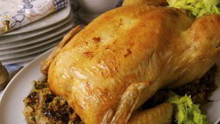 Рецепт Жаркого из фаршированной курицы