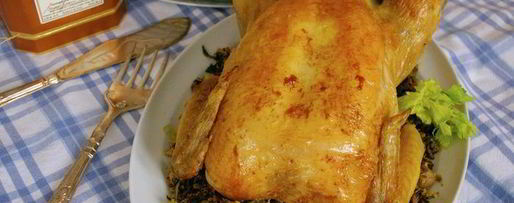 Шаг 11: жаркого из фаршированной курицы