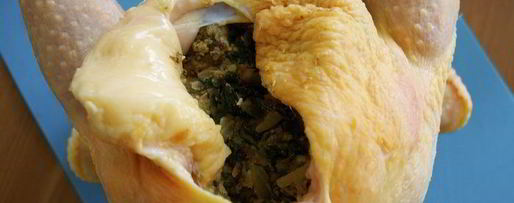 Шаг 7: жаркого из фаршированной курицы