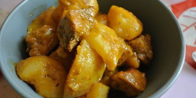 Рецепт жаркого из говядины с картошкой