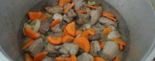 Шаг 4: жаркого из говядины с картошкой