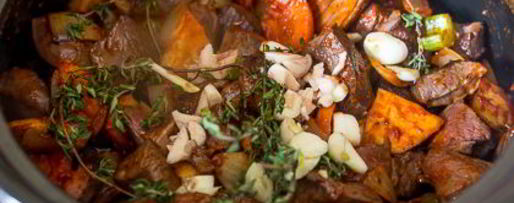 Шаг 9: жаркого из говяжьего сердца